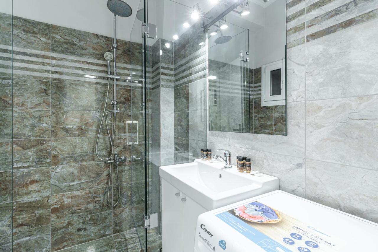 Spacious 2Bd Apt Next To Metro Athen Exterior foto