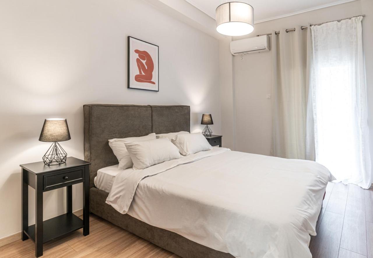 Spacious 2Bd Apt Next To Metro Athen Exterior foto